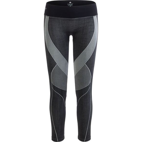 Nux Greyson Leggings Black & Gray Size Small - Picture 1 of 8